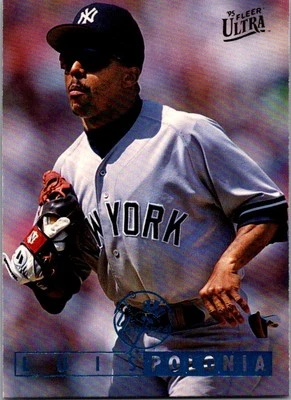 1995 Ultra #85 Luis Polonia Gold Medallion - Image 1 of 2