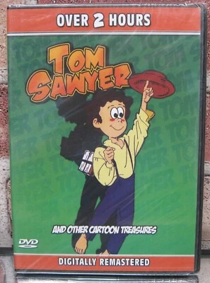 TOM SAWYER And Other Cartoon Treasures 90 Minutes Of Toons On DVD NEW - Image 1 of 4