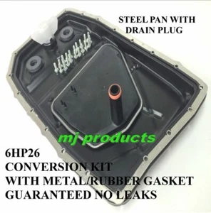 Land Rover ZF 6HP26 6Spd Auto Trans Steel Metal Sump/Pan Conversion Kit (META... - Picture 1 of 5