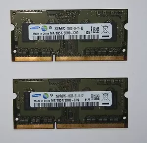 Apple MacBook Pro 17" 2011 Memory Ram 4GB PC3-10600 DDR3-1333 SDRAM Samsung - Picture 1 of 2