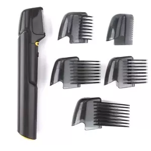 Recortadora de Pelo Eléctrica 5 en 1 Ajustable Afeitadora Corporal, Barba y Cortapelos Hombre - Imagen 1 de 7