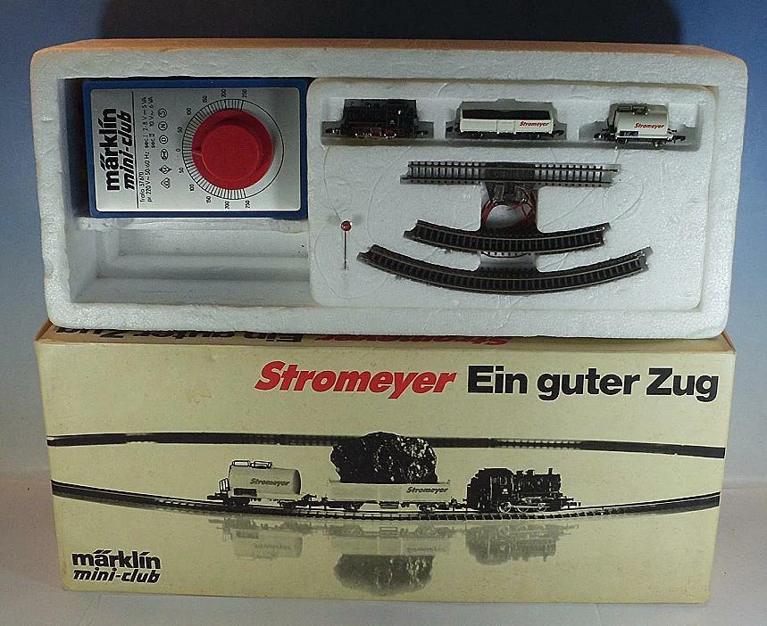 Märklin Mini Club Spur Z Startset Grundset Stromeyer Werbepackung OVP #2972 - Bild 1 von 1
