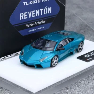 TARDIS 1:64 Azul Lamborghini Edición Limitada Boutique Resina Coche Modelo Foto 1 de 4