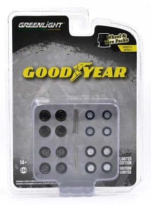 1:64 GreenLight *WHEEL & TIRE ACCESSORY PACK* GOODYEAR TIRES *NIP* - Image 1 of 2
