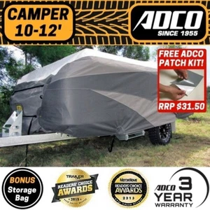 ADCO Camper Trailer Cover 10-12 ft OLEFIN Extended Version - Jayco Lark & Dove - Picture 1 of 6