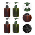  4 Pcs Body Wash Pump Bottle Travel Lotion Container Shower Gel Pack