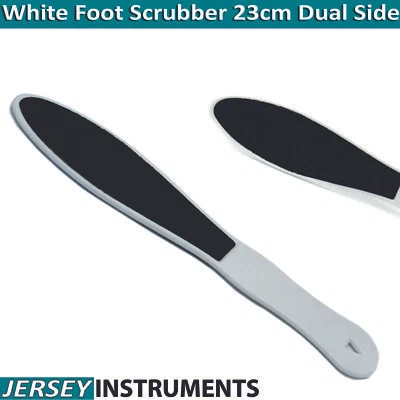 White Foot File Pedicure Rasp Dead Hard Skin Callus Remover Sanding Tool 23cm - Image 1 of 4
