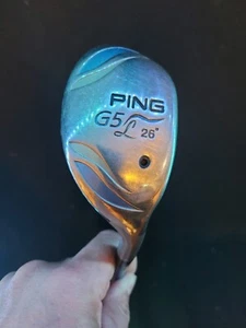 PING G5 L 5 Hybrid 26 Degrees ULT 50 Graphite Ladies Flex Shaft RH NICE!!! - Picture 1 of 4