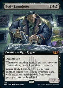 Body Launderer x1 1x Extended Art Streets of New Capenna NM MTG - Picture 1 of 1