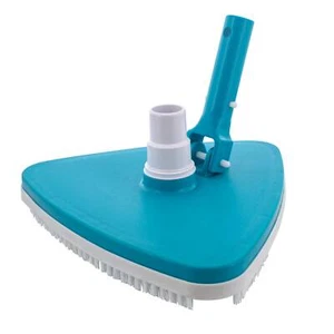 Weighted Triangular Pool Vacuum Head, Swivel Connection, Above Ground, Inground - Picture 1 of 5