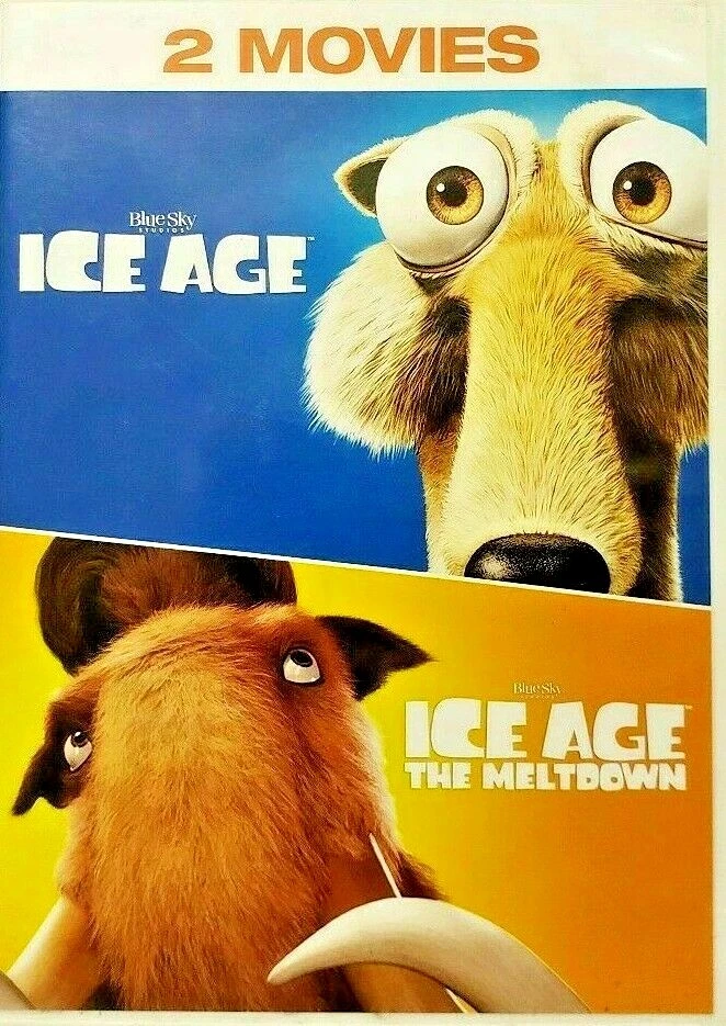 NEW! Ice Age & Ice Age Melt Down - 2 DVD Set 2002 & 2006   Foto 1 de 1