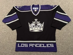 Los Angeles Kings - 2005-07 Blank Reebok On-Ice Authentic Home Jersey sz 52 (L) - Picture 1 of 7