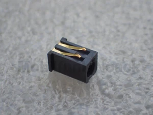 Original Nokia 6670 7610 DC Jack | Connector | Ladebuchse | Buchse Schwarz NEU - Bild 1 von 1