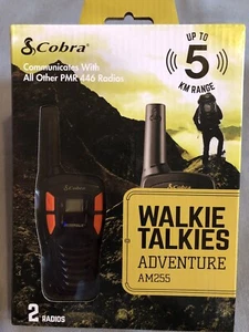 Cobra Walkie Talkie AM255 - Radio Twin Pack zasięg 5 km - świetna cena! Gratis RM24 - Zdjęcie 1 z 9