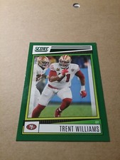 2022 Score Green Card #164 Trent Williams
