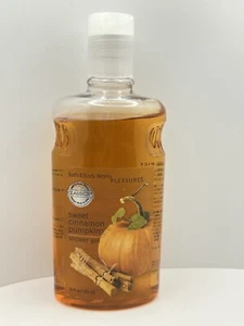 VTG Bath and Body Works Pleasures Sweet Cinnamon Pumpkin Shower Gel 10oz NEW - Picture 1 of 3