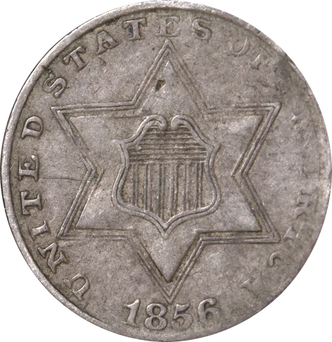 1856 Type 2 Three (3) Cent Silver Great Deals From The Executive Coin Company Cover