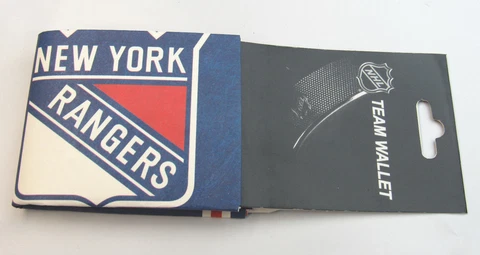 NHL SUPER WALLY BI-FOLD WALLET MADE OF DuPont Tyvek - NEW YORK RANGERS Cover