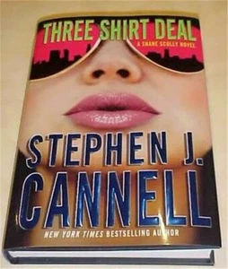 THREE SHIRT DEAL 1st  Edition Signed HardCover Book Stephen J. Cannell Free Ship - Picture 1 of 4