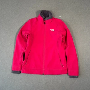 The North Face Jacket Womens Small SoftShell Fleece Lined Hiking Coat, Pink - Picture 1 of 12