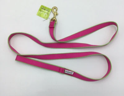 Up Country BTBBLF6N 6 ft.  PIink & Green Bamboo Lead for Pet, 1 Inch Wide - Image 1 of 2
