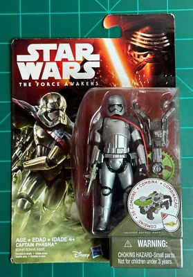 Экшн-фигурка 2015 Captain Phasma Star Wars The Force Awakens 3,75 дюйма запечатанная - Изображение 1 из 3