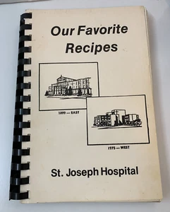 Vintage 1984 Unsere Lieblingsrezepte St Joseph Hospital Ost-West Michigan Kochbuch - Bild 1 von 11