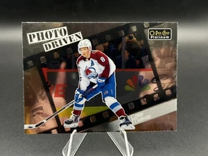 23-24 UD O-Pee-Chee Platinum Photo Driven PD-15 Cale Makar - Picture 1 of 2