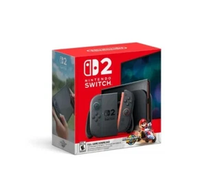BRANDNEU VERSIEGELT Nintendo Switch 2 Konsole mit Mario Kart World Bundle IN HAND! - Bild 1 von 3