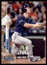 2020 Topps Series 2 Base Memorial Day Camo #618 Joey Wendle /25 - Tampa Bay Rays