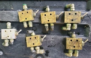 Lot 6x Humphrey TAC2 Manual Switch 41V Toggle & Fittings 5 Brass Need Cleaning - Picture 1 of 17