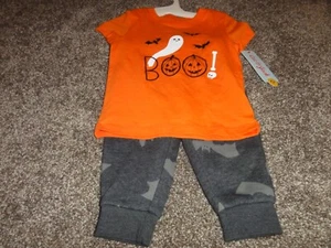 NEW BABY GIRL 2 PIECE HALLOWEEN OUTFIT – 12 MONTHS BY CAT & JACK - Picture 1 of 6