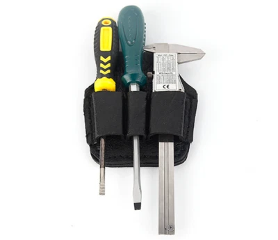 Men waist tool Bag electrician scissors Screwdriver holder Cow Leather H652-3 - Image 1 of 4