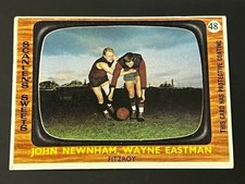 1967 VFL Scanlen's Sweets Cards No.48 John Newnham, Wayne Eastman Fitzroy (1)