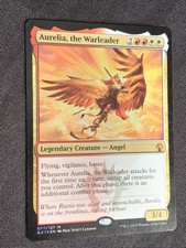 Foil AURELIA, THE WARLEADER Ravnica Guild Kit Magic Gathering MTG Card ENGLISH