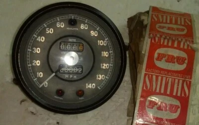 Velocímetro Jaguar mk2 daimler 140 mph se adapta a Jaguar / Daimler V8 / Sovereign. Foto 1 de 4