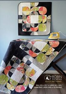 Partial Eclipse Quilt Pattern in 2 Sizes by Robin Pickins