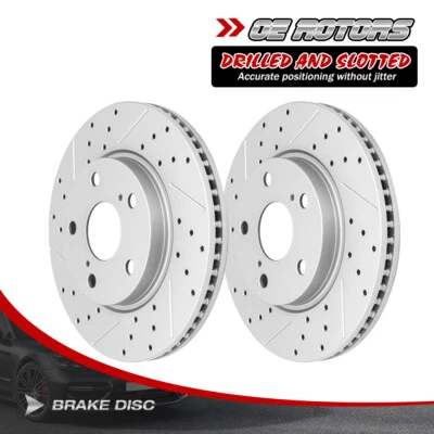 Rotores de freno delanteros de 275 mm para Lexus HS250h Scion XB 2013-2018 Toyota Prius-V RAV4 Foto 1 de 4