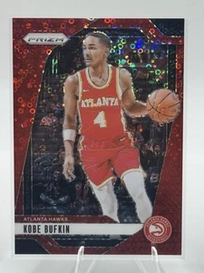 2024-25 Panini Prizm Kobe Bufkin Red Fast Break Disco /100 Atlanta Hawks - Picture 1 of 6