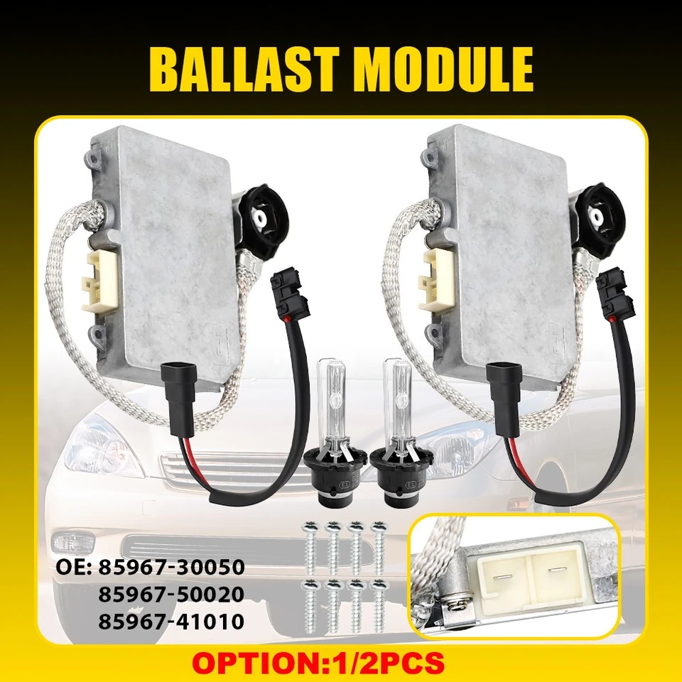 Kit de bombillas de lastre de xenón para Lexus LS430 2001-2006 HID D2S D2R 85967-41010 Foto 1 de 1