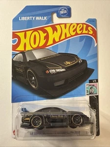 Hot Wheels 2023 Negro LB Super Silhouette Nissan Silvia S15 #17 HW Modificado 1/5 - Imagen 1 de 3