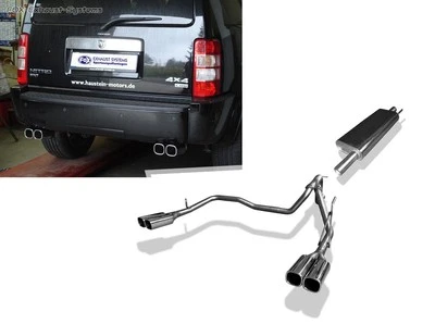  Sistema completo dúplex de Kat Dodge Nitro 2x78x75 mm rectangular cada uno Foto 1 de 4