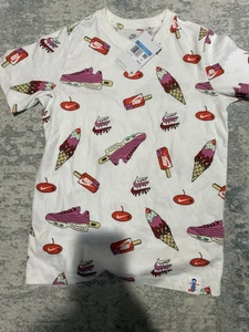 NWT Nike Sole Food Graphic T-shirt Drip Youth Size Large Tee Ice Cream - Picture 1 of 1