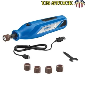 Cordless Pet Nail Trimming Kit 4V Rotary Grooming Tool W/ 7 Pieces USB Charging - Picture 1 of 9