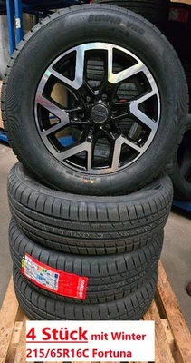 Ford Transit Tourneo 16"Zoll Gravel  Winter 215/65C Fortuna +RDKS (1512.2) - Bild 1 von 4