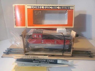 Vintage 1990 Lionel 6-17606 NYC Standard Caboose Illuminated & Smokestack NIB - Image 1 of 4