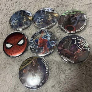 Spider-Man Can Badge Set Universal Marvel Collectible New - Picture 1 of 1