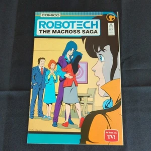 Robotech The Macross Saga Issue #15 November 1986 Comico Comics - Picture 1 of 12