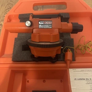David White Site Boss Laser Level 8092 USA with Case and Guide - Picture 1 of 12