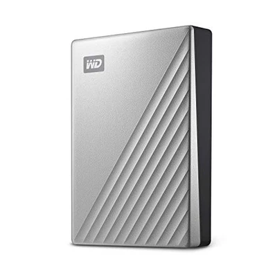 WD My Passport Ultra WDBPMV0040BSL 4 TB Hard Drive - External - Portable - Image 1 of 4